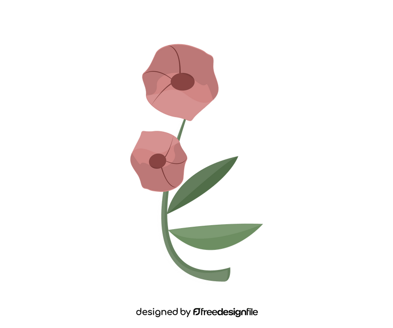 Flowers illustration clipart