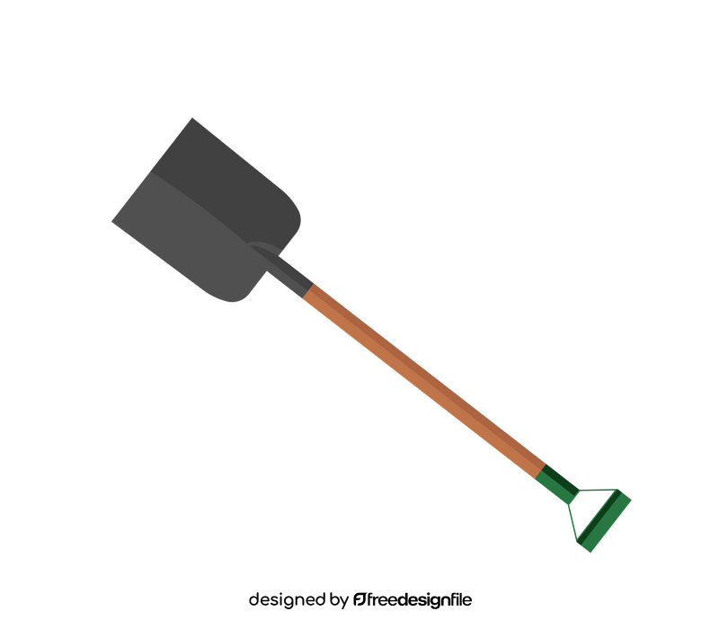 Free garden shovel clipart