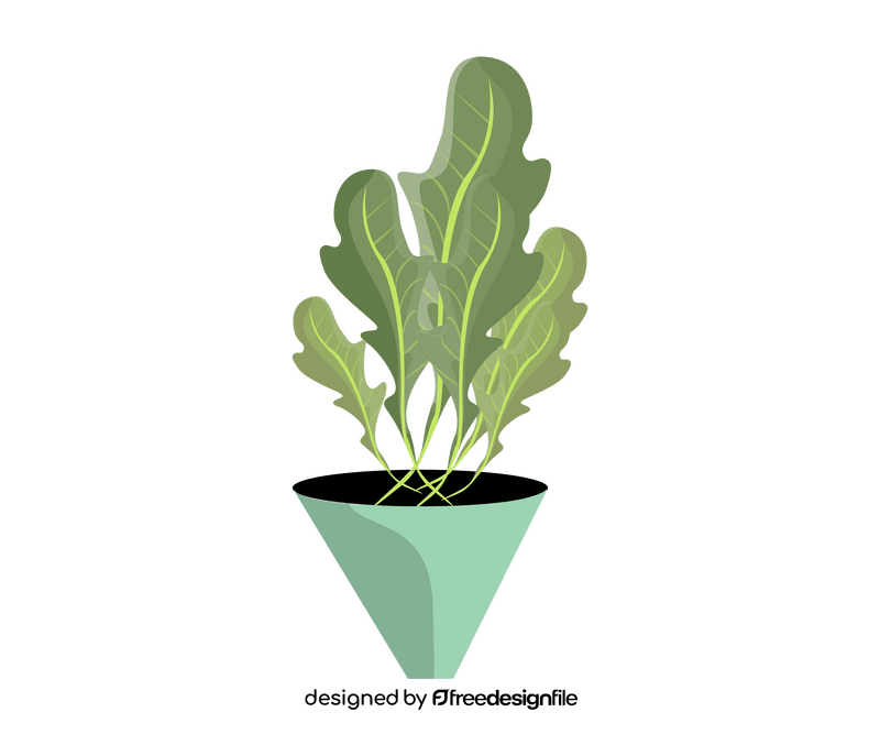 Cartoon indoor plant clipart