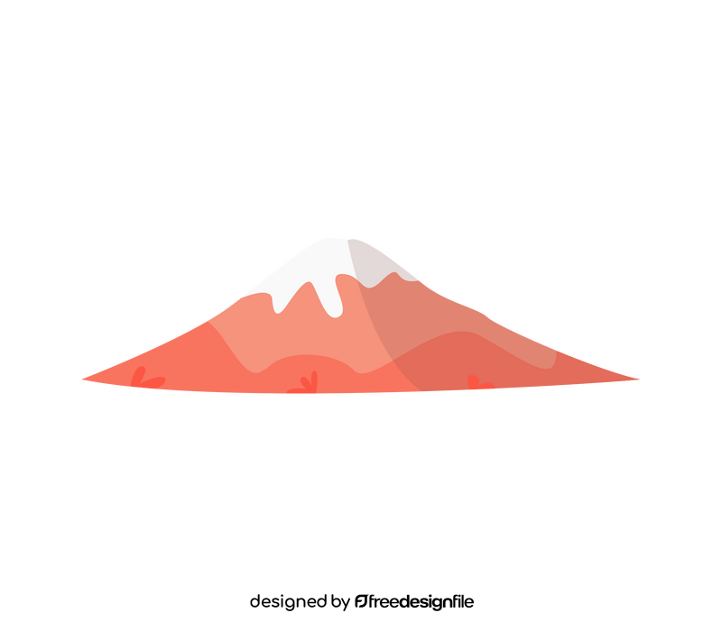Mount Fuji, Japan clipart