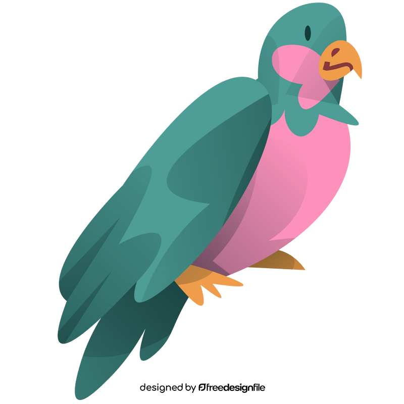 Parrot cartoon clipart