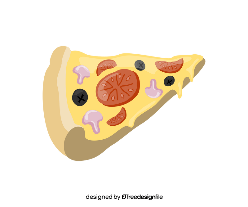 Free pizza slice clipart