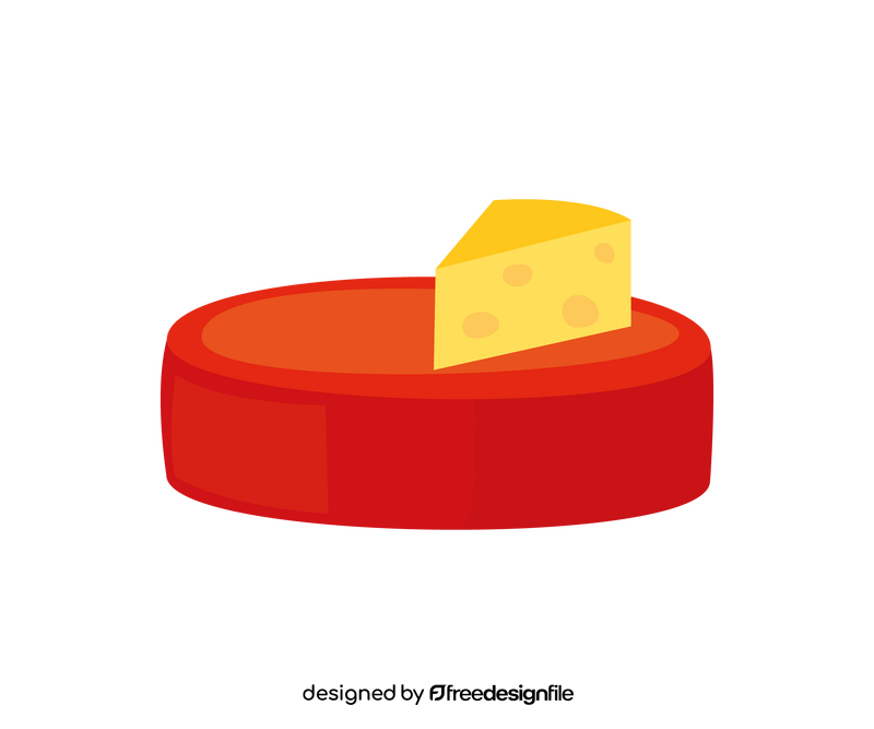 Cartoon Swiss cheese clipart