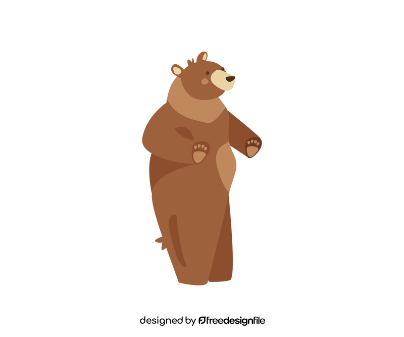 Bear illustration clipart