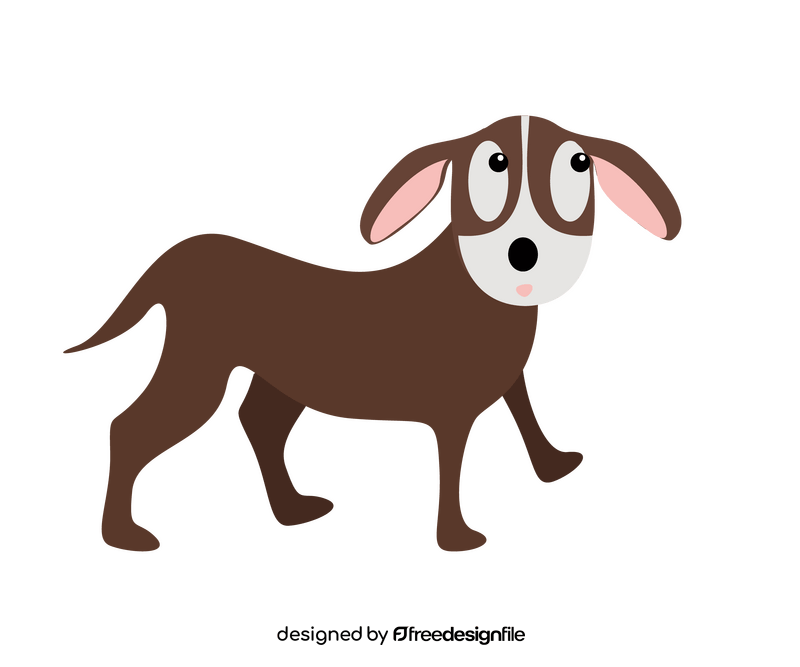Dog drawing clipart