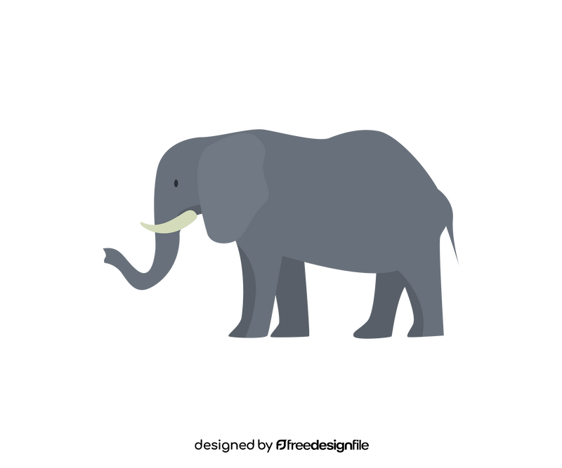 Elephant illustration clipart