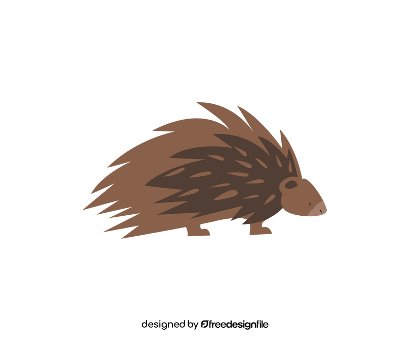 Free porcupine clipart