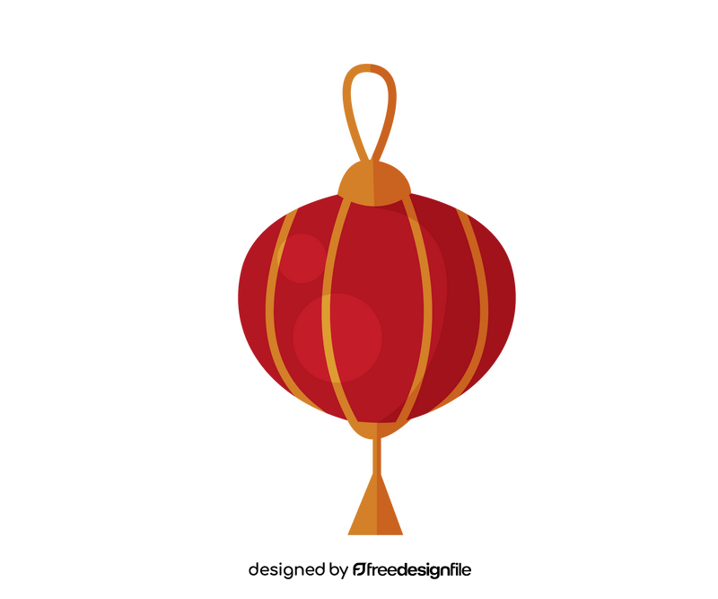 Chinese lantern clipart