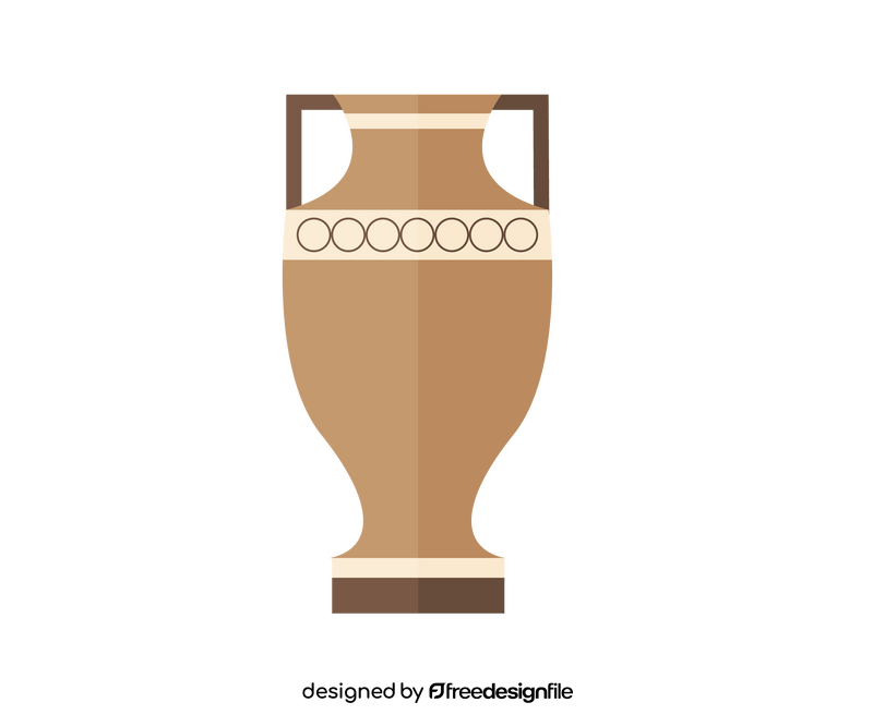 Ancient greek vase clipart