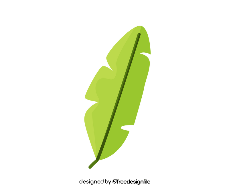 Cartoon tree leaf clipart
