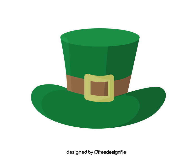 Irish St Patrick's day hat clipart
