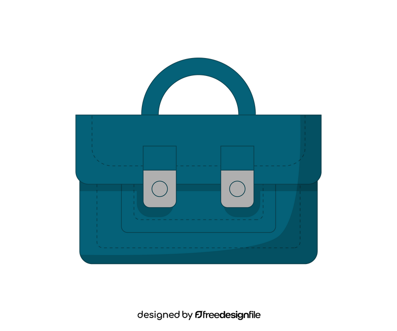 Free satchel bag clipart