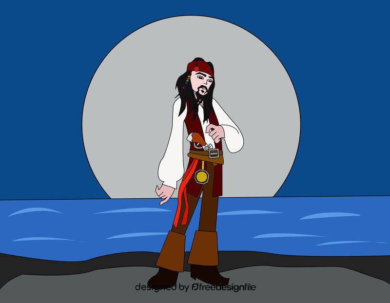 Jack Sparrow vector