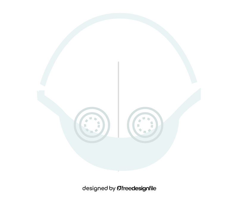 Medical mask with filters clipart