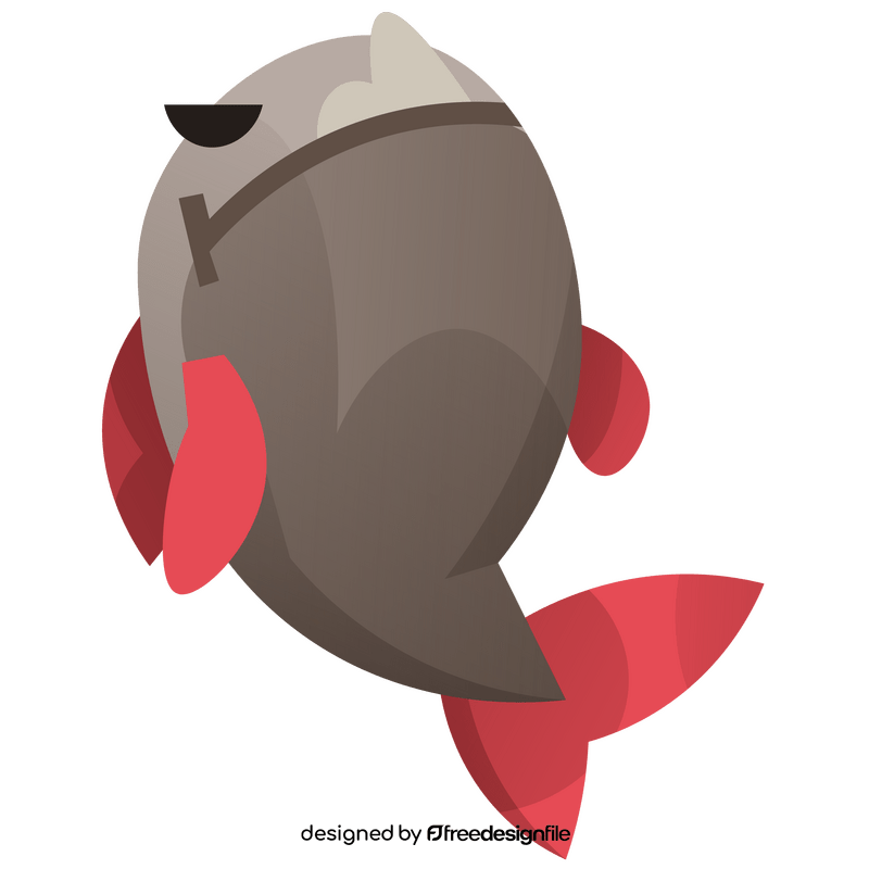 Piranha cartoon clipart