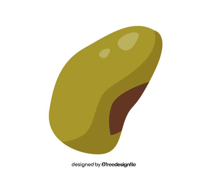 Cartoon pistachio clipart