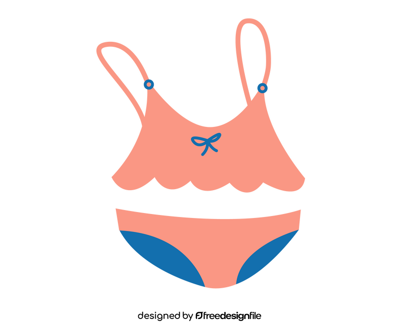 Women swimwear clipart