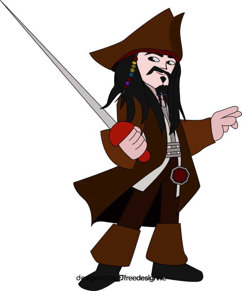 Jack Sparrow clipart