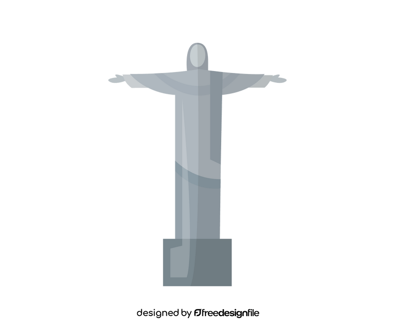 Christ the Redeemer, Rio de Janeiro, Brazil clipart
