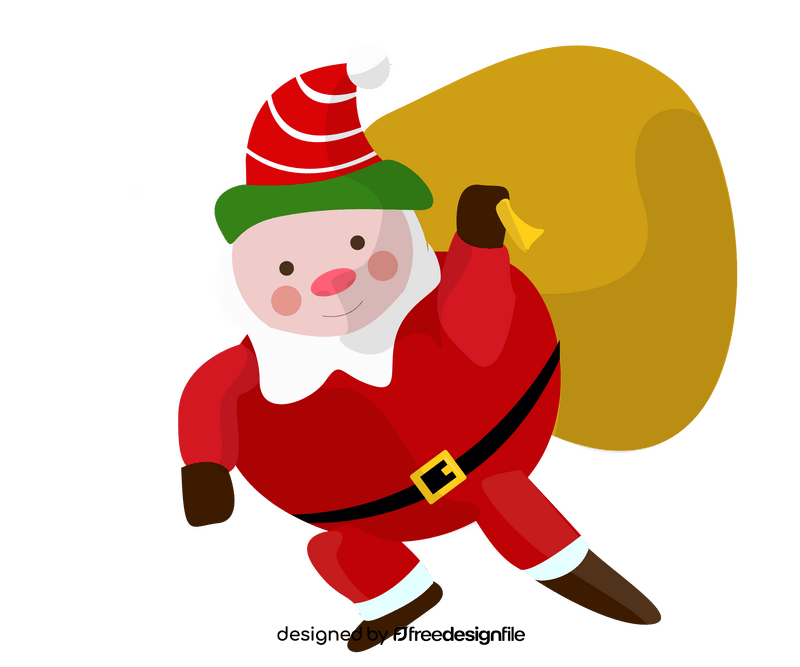 Cartoon Santa Claus clipart