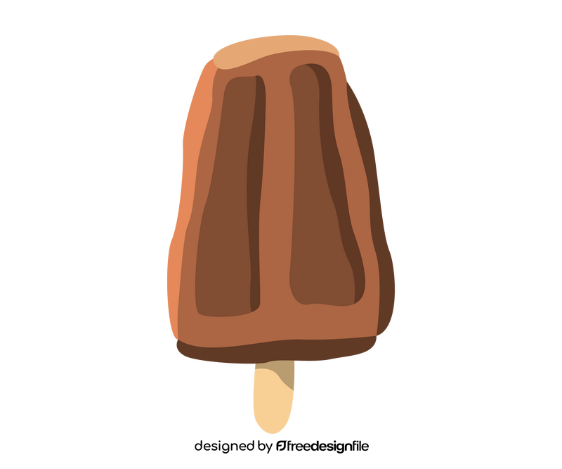Chocolate ice cream clipart
