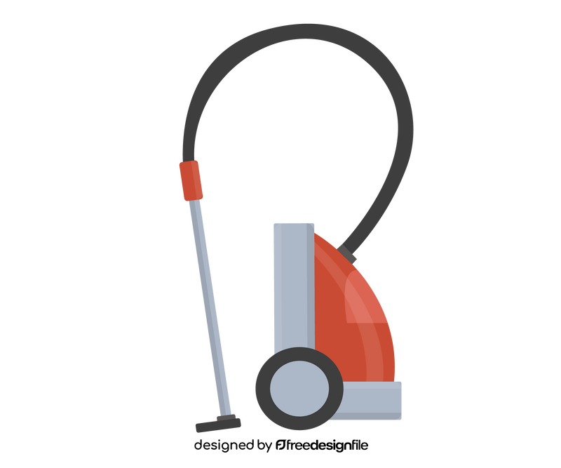 Cartoon vacuum cleaner clipart
