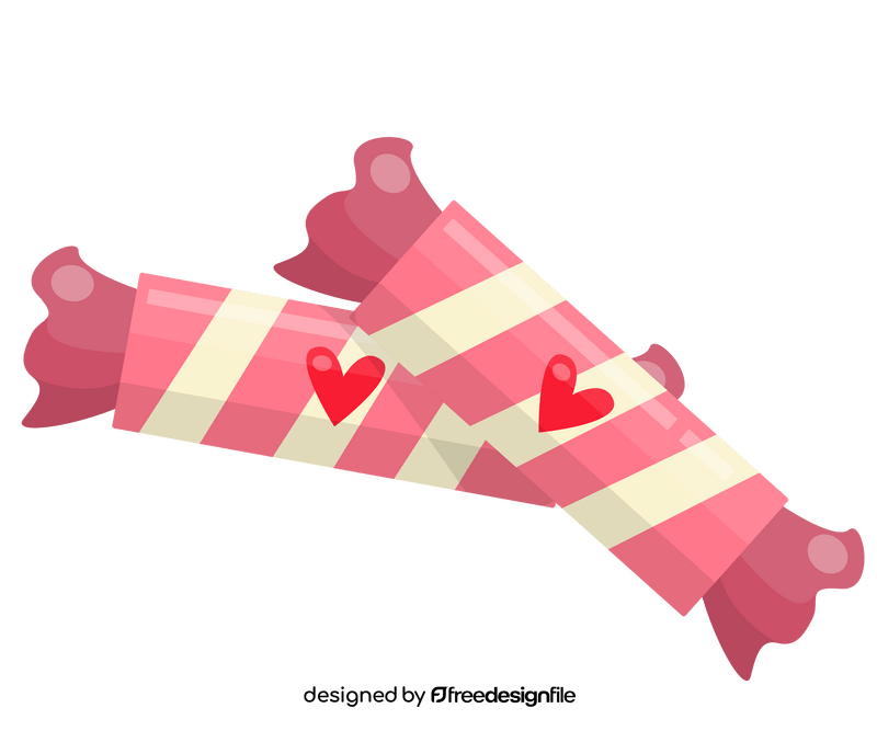 Romantic candy clipart