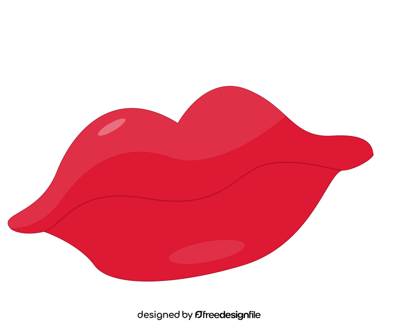 Lips illustration clipart