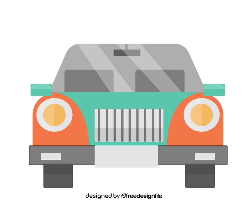 Cartoon car clipart
