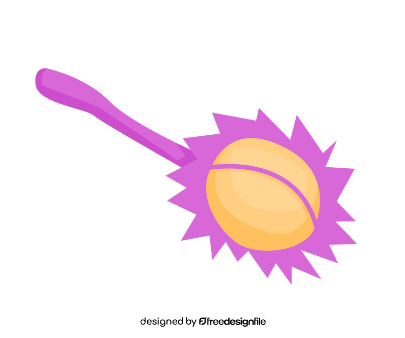 Baby rattle toy clipart