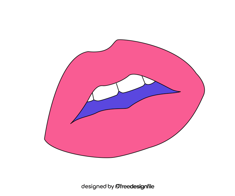 Free lips clipart