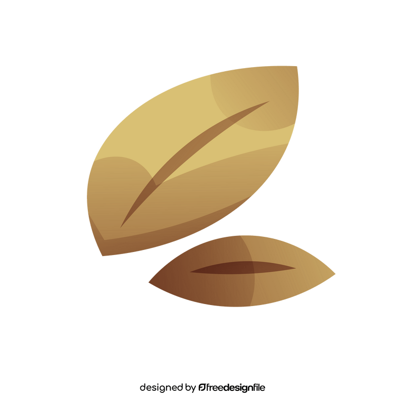Yellow leaves clipart