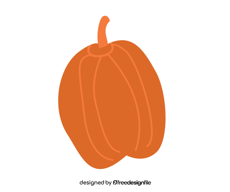 Pumpkin drawing clipart