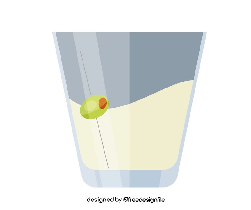Free martini cocktail clipart