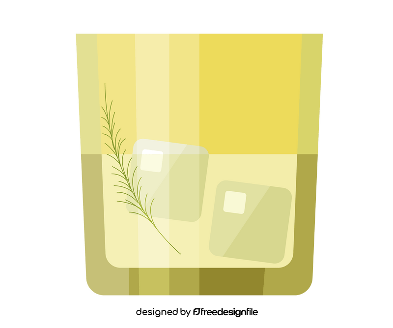 Gin fizz cocktail free clipart