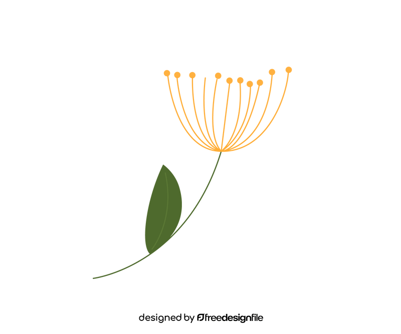 Flower free clipart
