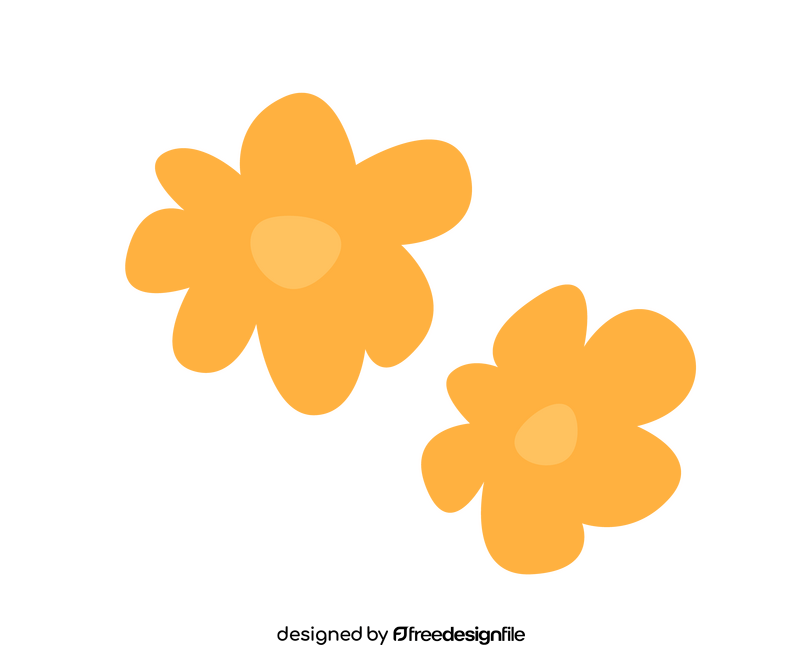 Flower cartoon clipart