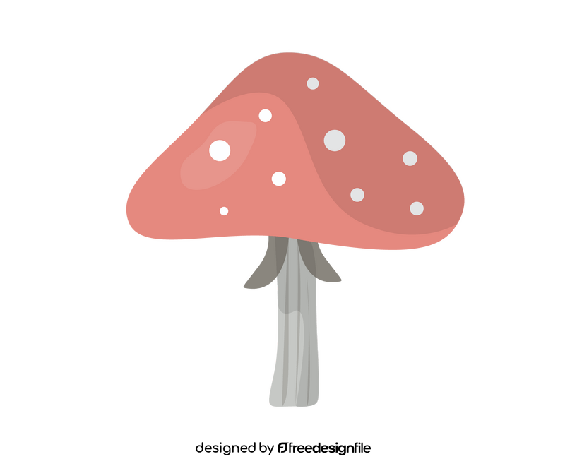 Mushroom drawing clipart