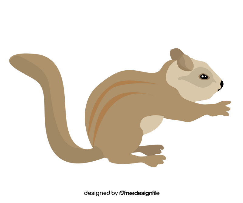 Chipmunk rodent free clipart