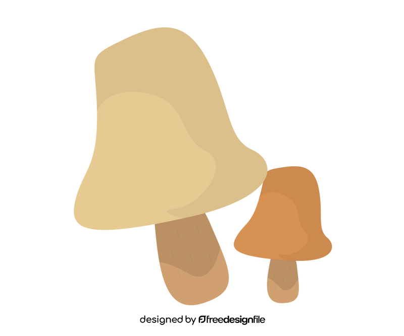 Mushrooms illustration clipart