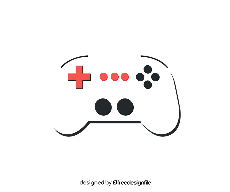 Joystick video game controller free clipart