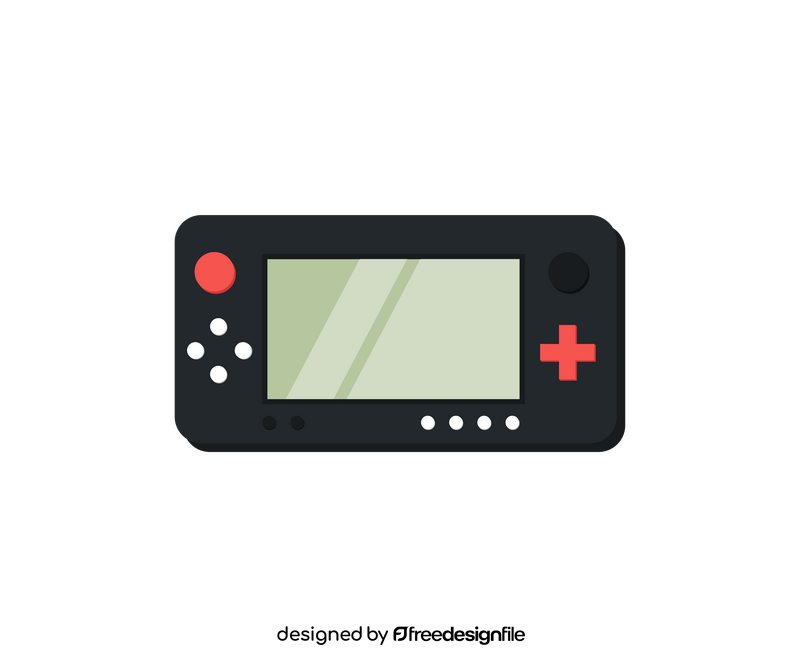 PSP video game console clipart