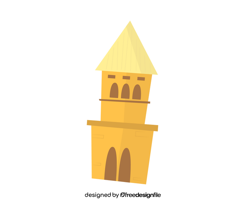 Cartoon Georgian Tower clipart