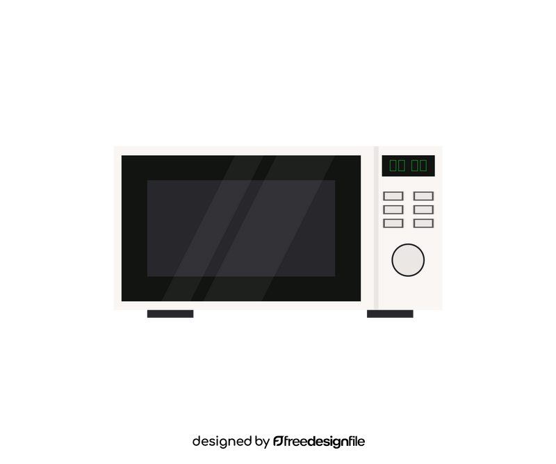 Microwave drawing clipart