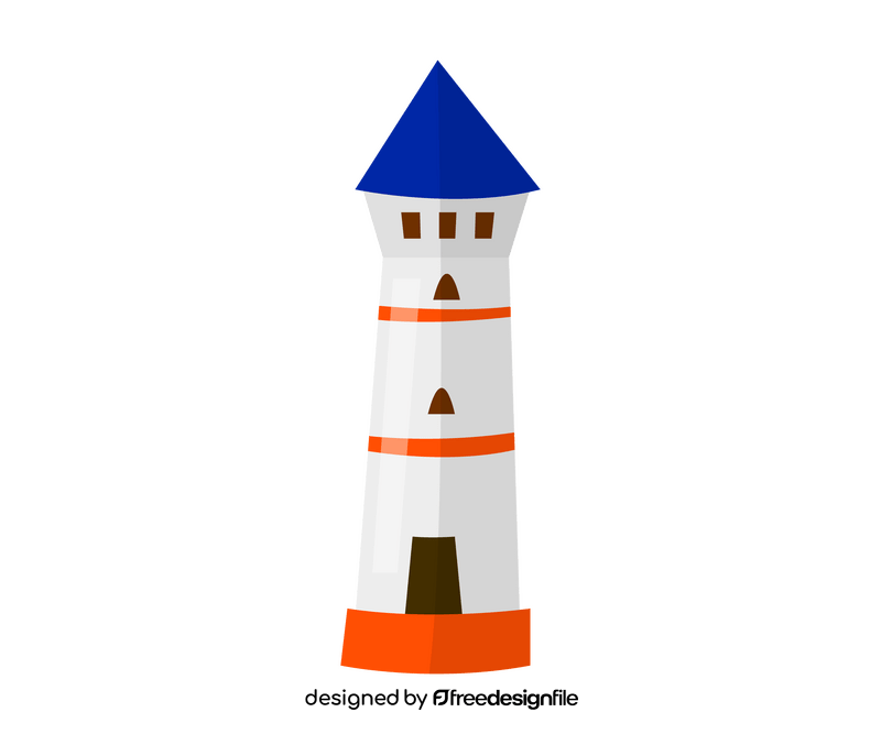 Iceland lighthouse clipart