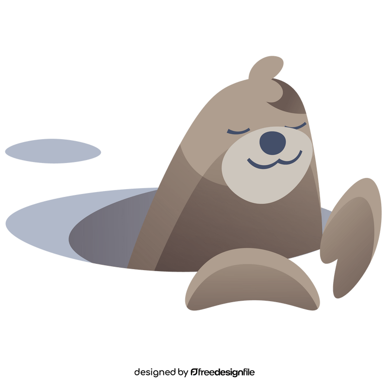 Seal hole clipart