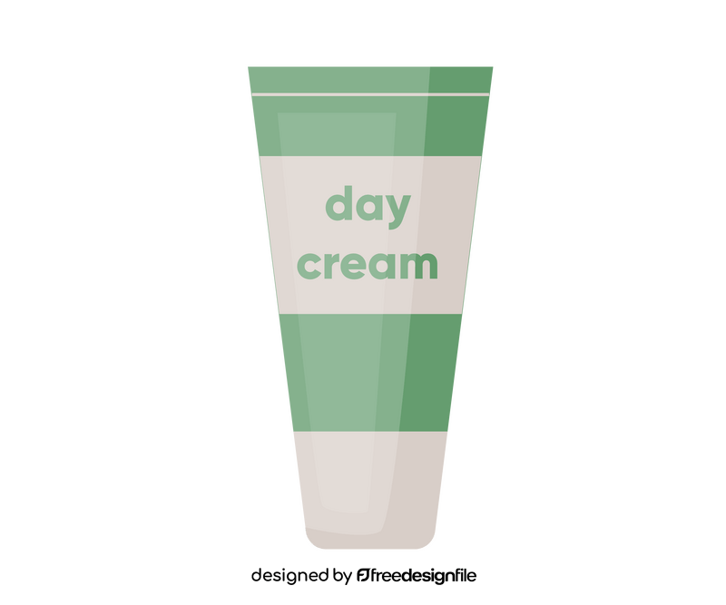 Anti age day cream drawing clipart