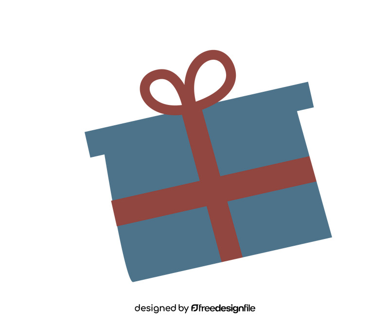 Free gift box clipart