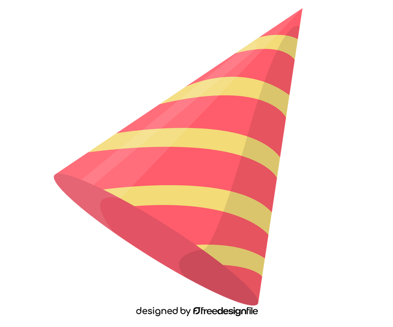Birthday hat illustration clipart