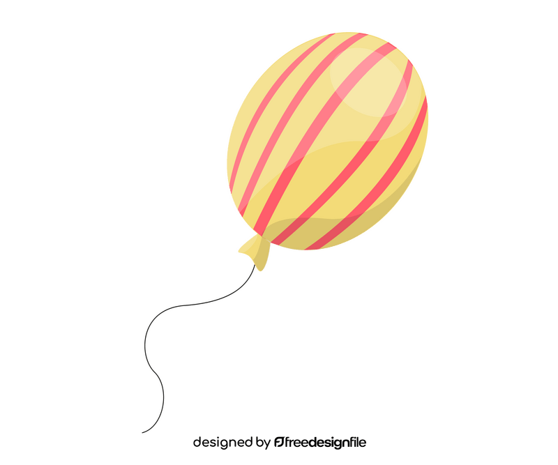 Cartoon balloon clipart